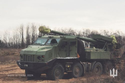 Armatohaubice 2S22 Bogdana są produkowane seryjnie od stycznia 2023 / Zdjęcie: 47. Samodzielna Brygada Artylerii