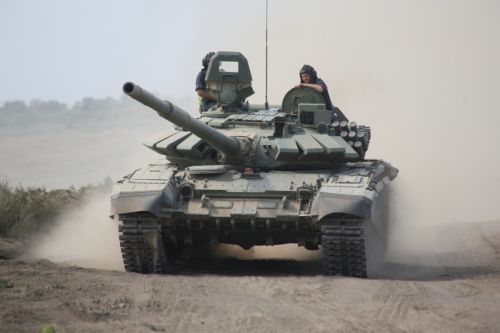 Rosjanie odebrali m.in. kolejną partię zmodernizowanych czołgów T-72B3 / Zdjęcie: MO FR