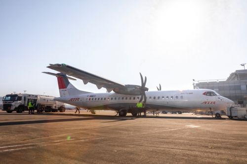 Prototyp ATR 72-600 wykonał 7-godzinny lot, podczas którego jeden z jego silników był zasilany biopaliwem / Zdjęcie: ATR 