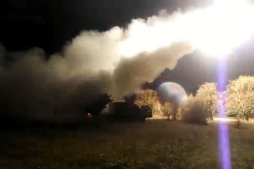 Celem 4 wystrzelonych pocisków H-35 była ukraińska infrastruktura wojskowa / Zdjęcie: MO FR