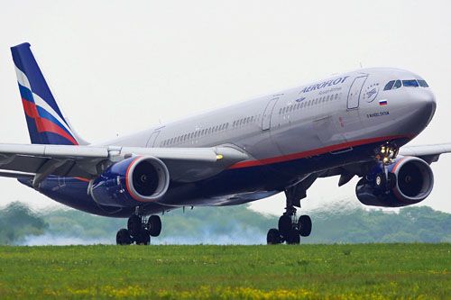 Airbus A330-300 rosyjskich linii Aerofłot / Zdjęcie: exyuaviation