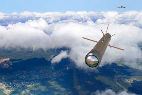 Pocisk AeroSpike jest wyposażony w głowicę kumulacyjną i odłamkową / Ilustracja: Rafael