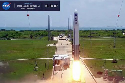 Rakieta nośna Astra Rocket 3.3 startuje z wyrzutni ośrodka na Cape Canaveral na Florydzie, 12 czerwca 2022, 13:43 EDS / Zdjęcie: NASA