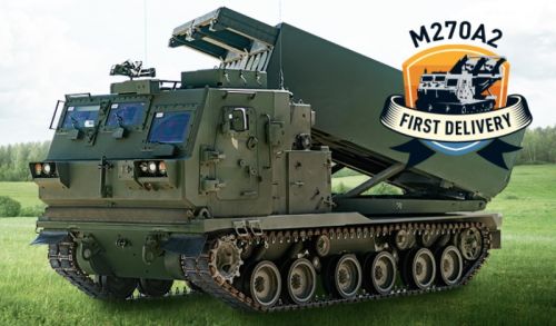 M270A2 po modernizacji mogą strzelać najnowszą amunicją, tj. pociskami ER GMLRS i PrSM / Ilustracja: Lockheed Martin