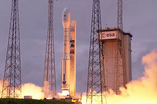 Pierwszy start rakiety nośnej Vega-C / Zdjęcie: ESA