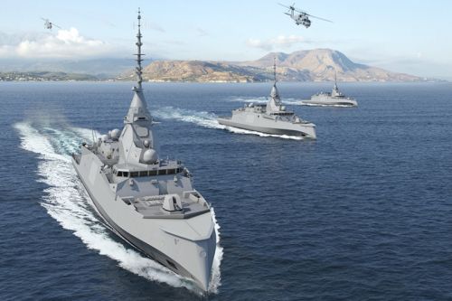Dostawy 3 fregat FDI dla Polemikó Naftikó mają się zakończyć do końca 2026 / Ilustracja: Naval Group