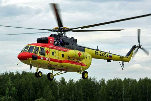 Śmigłowiec Mi-8MTW-1 w barwach NSSA / Zdjęcie: Rostiech