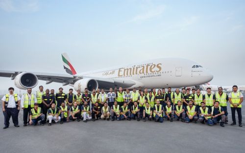 Ostatni z 67 A380 zakwalifikowanych do modernizacji ma powrócić do eksploatacji do 23 maja 2024 / Zdjęcie: Emirates 