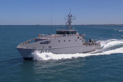 Dodatkowy patrolowiec zostanie dostarczony do września 2024 / Zdjęcie: Austal Australia