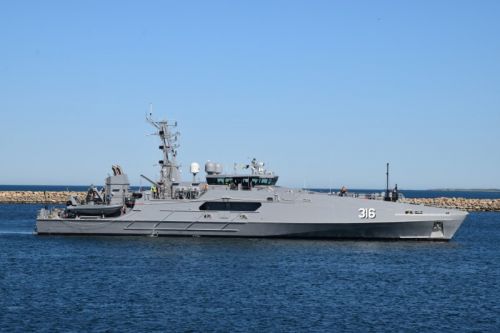 Dostawy patrolowców typu Evolved Cape zakończą się w połowie 2024 / Zdjęcie: Austal Australia