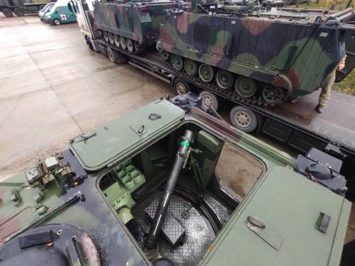 Litwa przekazała już Ukrainie 62 pojazdy bazujące na transporterze M113 / Zdjęcie: MO Litwy