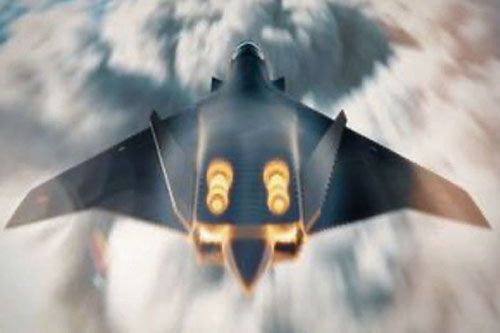 Wizja samolotu bojowego 6. generacji Tempest i jego napędu / Ilustracja: UK MoD
