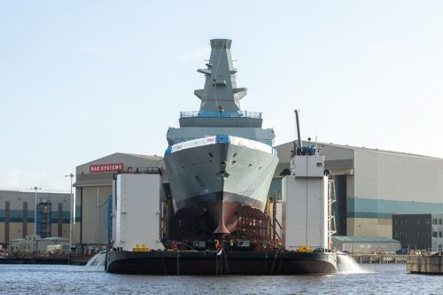 Fregata HMS Glasgow ma wejść do służby w Royal Navy w 2028 / Zdjęcie: BAE Systems