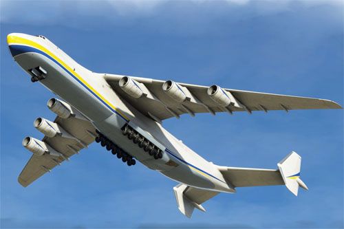 An-225 w rozdzielczości 4K w nowej wersji Microsoft Flight Simulator. Nowy produkt ma wejść do dystrybucji 27 lutego 2023 – w rocznicę zniszczenia pierwowzoru / Ilustracja: Microsoft