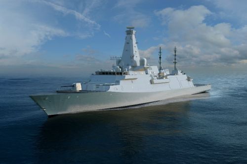 Armaty morskie umożliwiają okrętom stosunkowo niskokosztowe (w porównaniu do amunicji rakietowej) rażenie celów na wodzie, lądzie i w powietrzu / Zdjęcie: BAE Systems