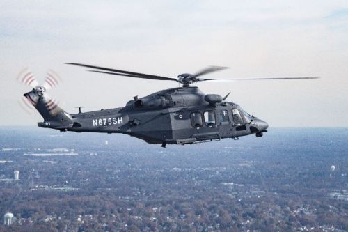 W ramach pierwszej serii wyprodukowanych zostanie 13 śmigłowców MH-139 Grey Wolf / Zdjęcie: Leonardo