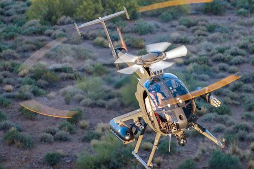 Śmigłowiec Cayuse Warrior Plus / Zdjęcie: MD Helicopters