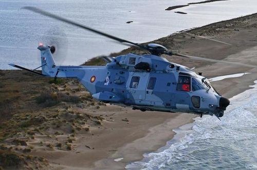 Łączny nalot 1000 godzin katarskich NH90 został przekroczony 28 lutego br. / Zdjęcie: Leonardo