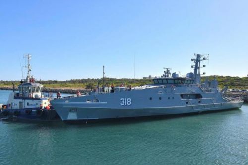 Do tej pory dla Royal Australian Navy zamówiono 8 kutrów patrolowych typu Evolved Cape / Zdjęcie: Austal