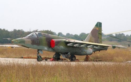 Macedonia Płn. przekazała Ukrainie 6 pakietów pomocy wojskowej, obejmujących m.in. samoloty szturmowe Su-25