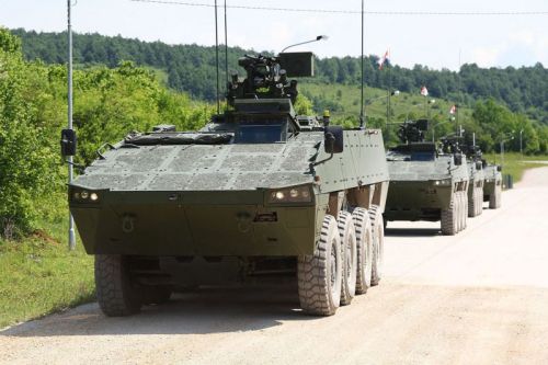 Dodatkowe transportery Patria AMV dołączą do 126 pojazdów tego typu używanych już przez chorwackie wojska lądowe / Zdjęcie: US Army 