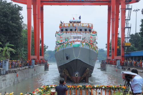 Korwety ASW-SWC są budowane dla indyjskiej marynarki wojennej w dwóch stoczniach / Zdjęcie: Bhāratīya Nau Senā 