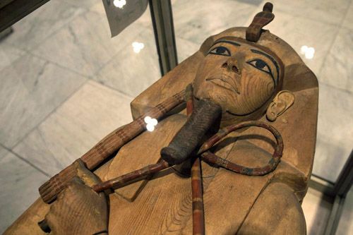 Trumna Ramzesa II będzie od 7 kwietnia pokazywana na wystawie L’or des Pharaons w Paryżu / Zdjęcie: Twitter