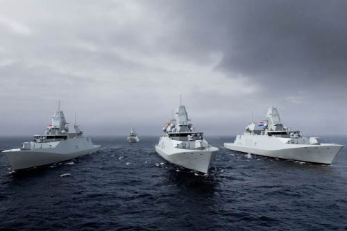 Koszt budowy 2 fregat ZOP dla Koninklijke Marine ma wynieść 1,9 mld EUR / Ilustracja: MO Holandii