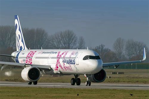Wąskokadłubowy samolot pasażerski Airbus A321 / Zdjęcie: Airbus