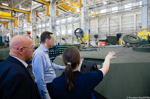 Trwają starania o przyspieszenie dostaw używanych czołgów M1A1 Abrams do Polski / Zdjęcie: Kancelaria Prezesa Rady Ministrów