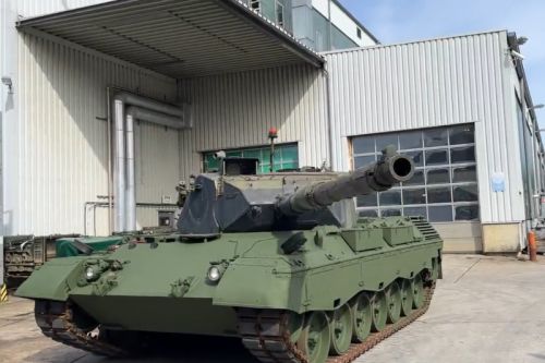 W najbliższych tygodniach wyremontowane Leopardy 1A5 będą dostępne do szkolenia ukraińskich żołnierzy / Zdjęcie: Twitter