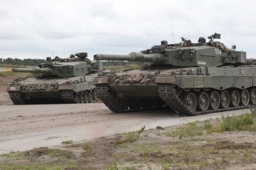 Nie ujawniono z jakiego źródła pozyskane zostaną Leopardy 2A4 dla Ukrainy / Zdjęcie: Twitter