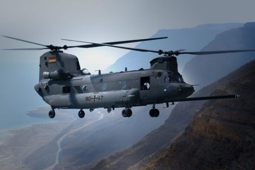 Niemcy zamierzają kupić 60 śmigłowców transportowych CH-47, które zastąpią CH-53G / Ilustracja: Boeing