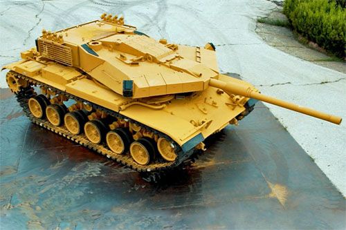 Pierwszy dostarczony armii tureckiej czołg podstawowy M60A3 zmodernizowany przez Roketsan / Zdjęcie: MO Turcji