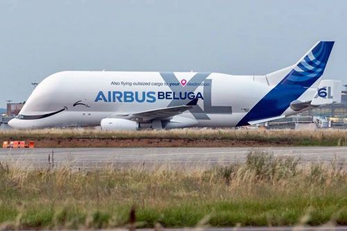 Szósty i ostatni ciężki samolot transportowy A330-700L Beluga XL wyprodukowany na potrzeby Airbusa / Zdjęcie: Airbus