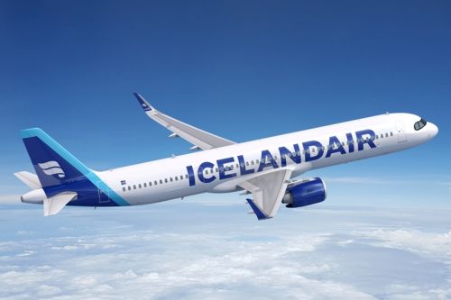 Wizualizacja A321XLR w barwach Icelandair / Ilustracja: Airbus 