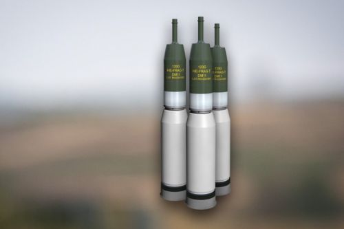 Wśród pozyskiwanej amunicji znajdą się naboje wielozadaniowe DM11 / Ilustracja: Rheinmetall