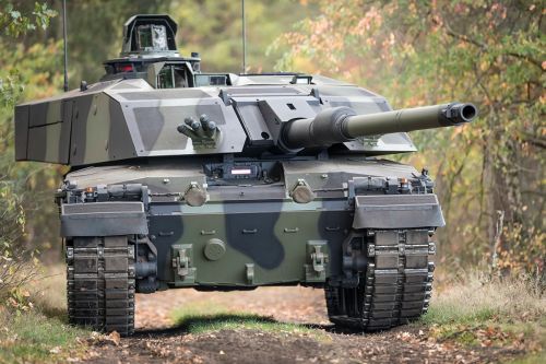 Nową armatę zmodernizowanego Challengera 3 – gładkolufową L55A1 kal.120 mm – opracował niemiecki przemysł / Zdjęcie: MO Wielkiej Brytanii
