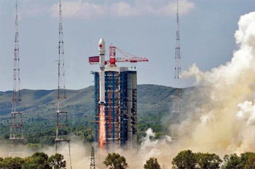 Rakieta nośna CZ-2D startuje z ośrodka kosmicznego Taiyuan z 4 satelitami badawczymi / Zdjęcie: CASC