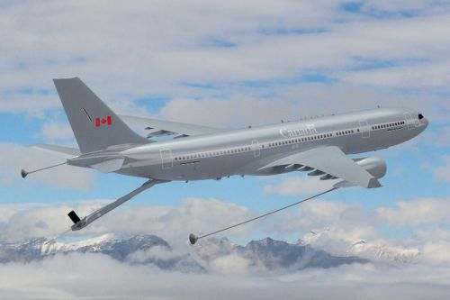 Docelowo królewskie wojska lotnicze Kanady będą dysponować 9 A330 MRTT / Ilustracja: Airbus 