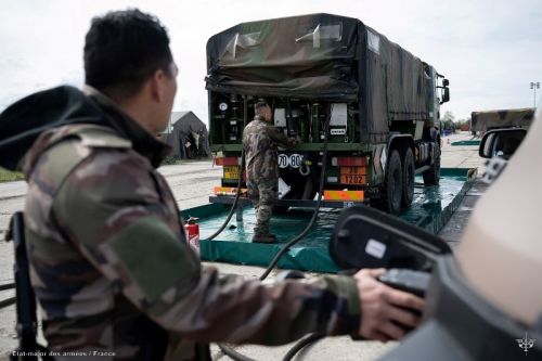 Konflikt o wysokiej intensywności zgodnie z francuskimi wnioskami wymaga zwiększonej autonomiczności logistycznej modułów bojowych / Zdjęcie: Armée de Terre