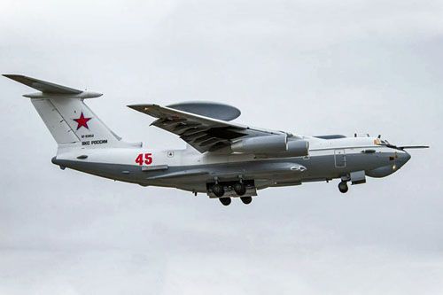 Zmodernizowany samolot A-50U dostarczony WKS FR / Zdjęcie: GK Rostiech