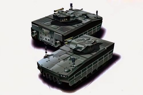 Masa BMP-W w standardowej konfiguracji rzędu 18 t sugeruje, że nie będzie on zapewniał zbyt wysokiego poziomu ochrony / Ilustracja: Ukrarmor