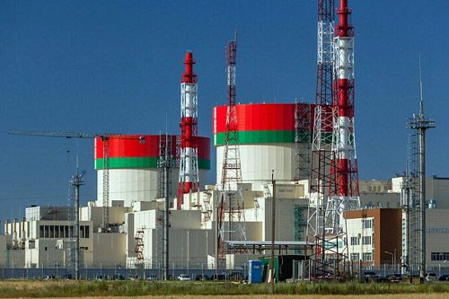 Białoruska elektrownia jądrowa zbudowana przez Rosatom w Ostrowcu / Zdjęcie: Rosatom