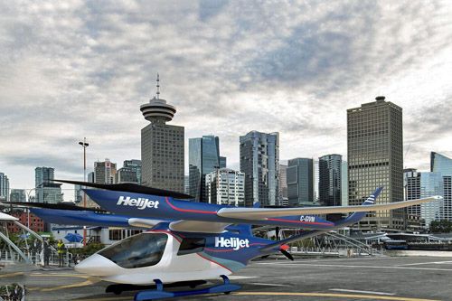 Helijet planuje eksploatację samolotów eVTOL Alia z wykorzystanie sieci portów lotniczych w regionie północno-zachodniego Pacyfiku, zaczynając od rodzimego Vancouver / Ilustracja: Beta Technologies