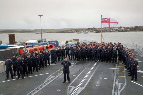 Prace remontowe i modernizacyjne na HMS St Albans pochłonęły 1,2 mln roboczogodzin / Zdjęcie: Royal Navy