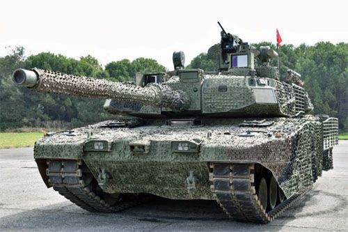 Turecki czołg podstawowy Altay w czasie testów / Zdjęcie: via X