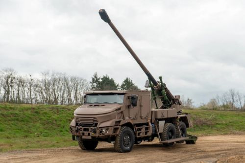 Nowe armatohaubice CAESAR Mk II będą miały polepszoną mobilność, ochronę i siłę ognia / Zdjęcie: Nexter KNDS