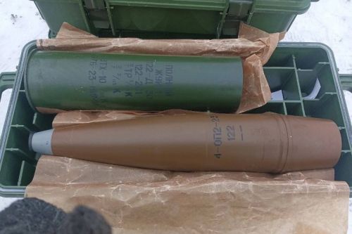 Donośność amunicji OF-56IM-1m kal. 122 mm to ok. 19 km / Zdjęcie: X