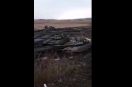 Kolumna rosyjskich czołgów ugrzęzła w błocie